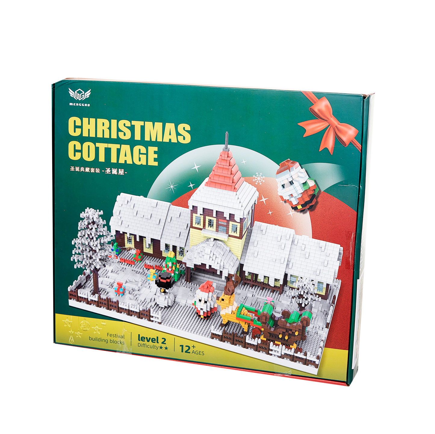 Grand Christmas House Playset