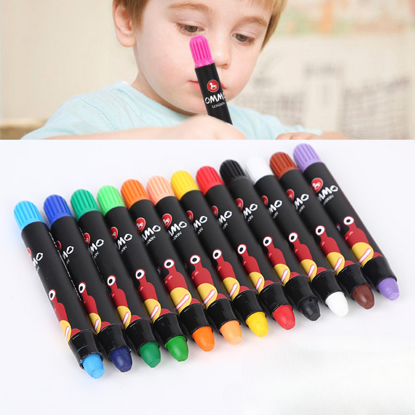 Water-Based Silky Spinning Crayon