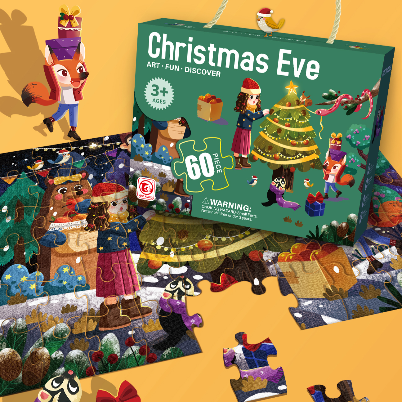 Christmas Eve 60-Piece Puzzle