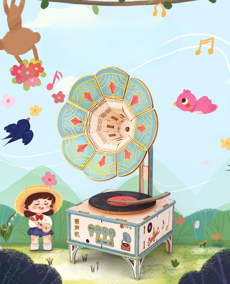 Gramophone Replica