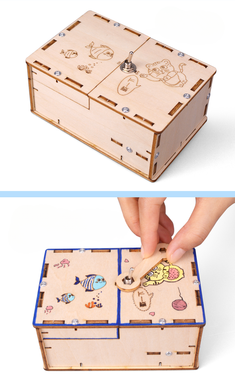Boredom Box (interactive fidget toy)