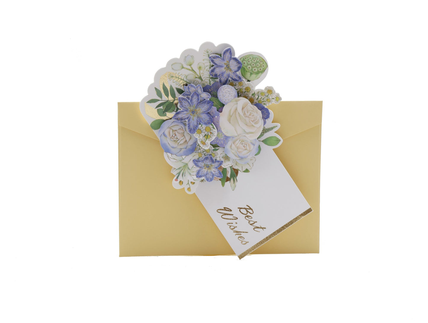 Blue 3D Blooms