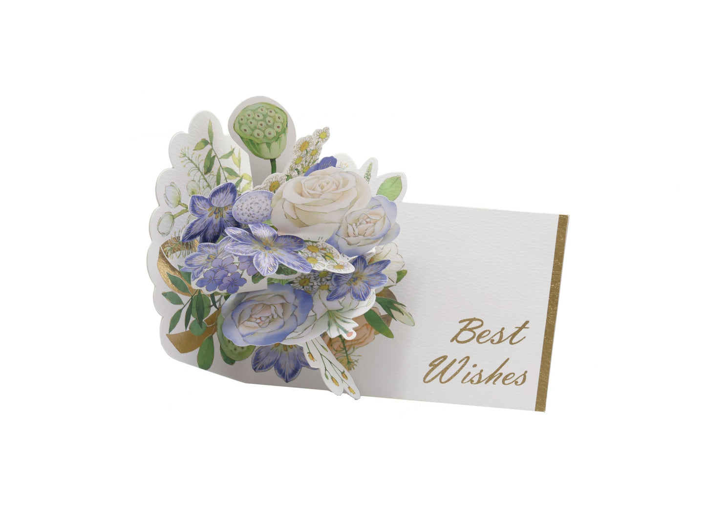 Blue 3D Blooms