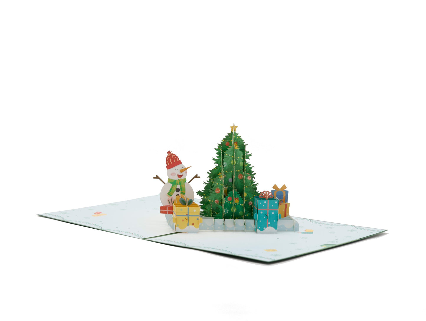 Foil Snowman & Tree