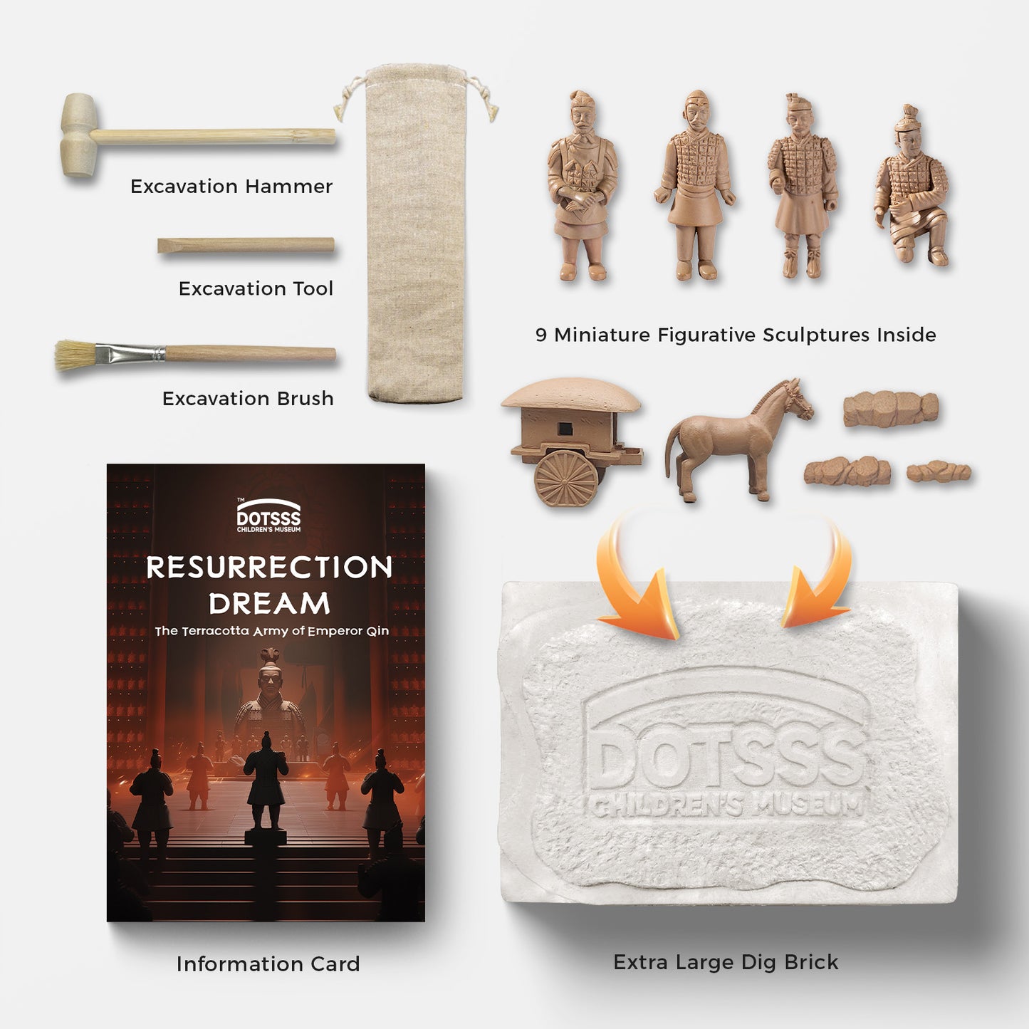 Digging Kit -
RESURRECTIONDREAM
TERRACOTTA ARMY OF QIN
