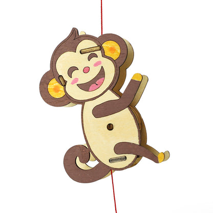 Rope-climbing Monkey