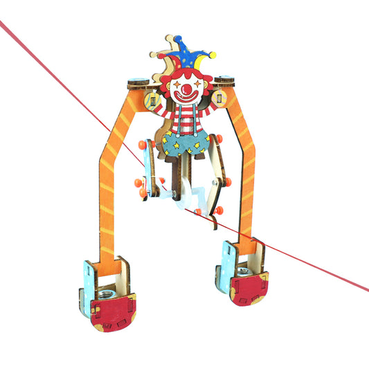 Tightrope Walking Clown