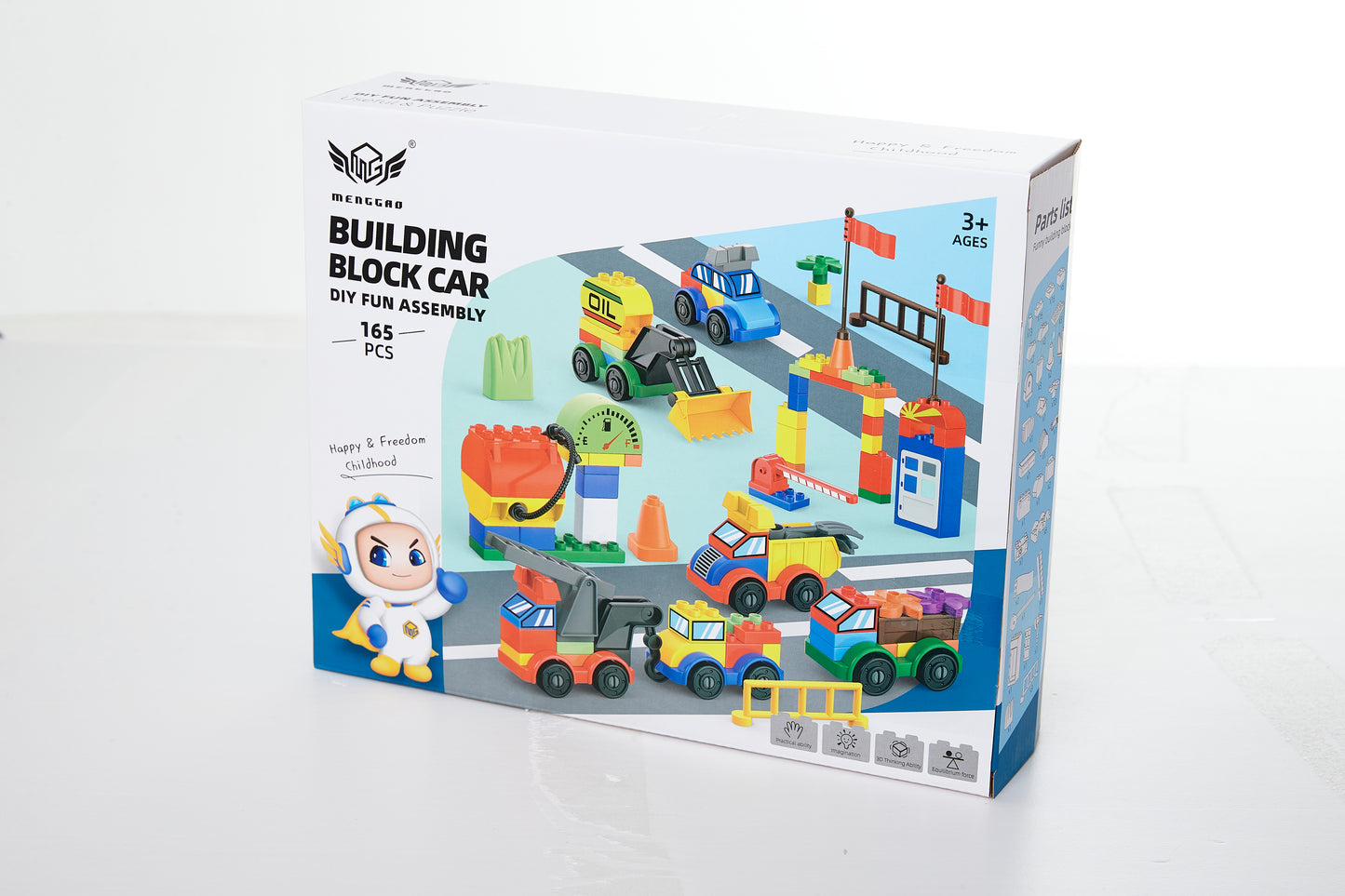 165-Piece Car Building Set