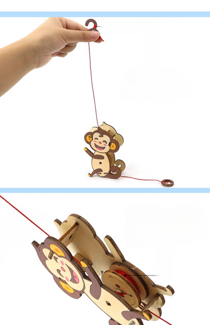 Rope-climbing Monkey