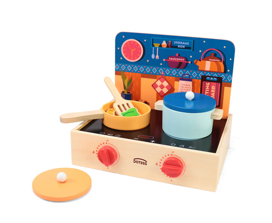 DOTSSS CHILDREN’S MUSEUM/DOTSSS  2-in-1 Mini Kitchen Playset