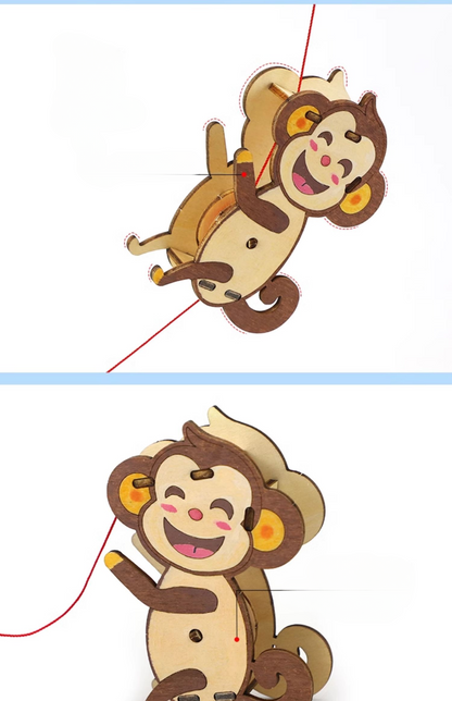 Rope-climbing Monkey