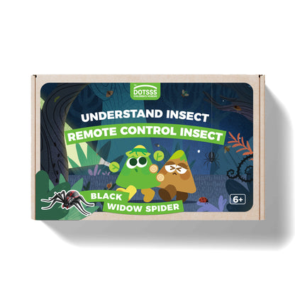 Remote Controlled Insects -Black Widow Spider
