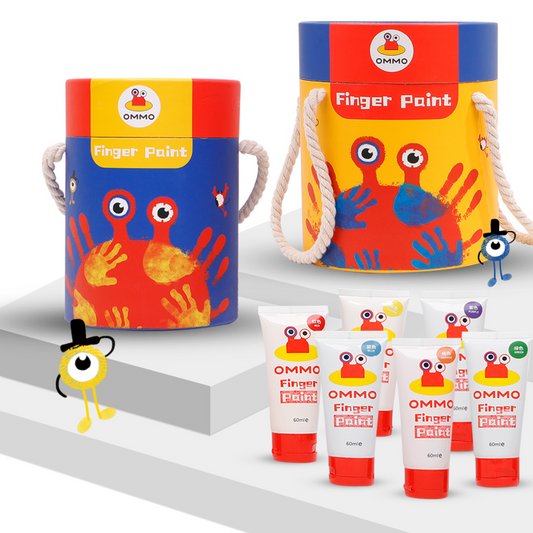 10-Color Finger Paint Set