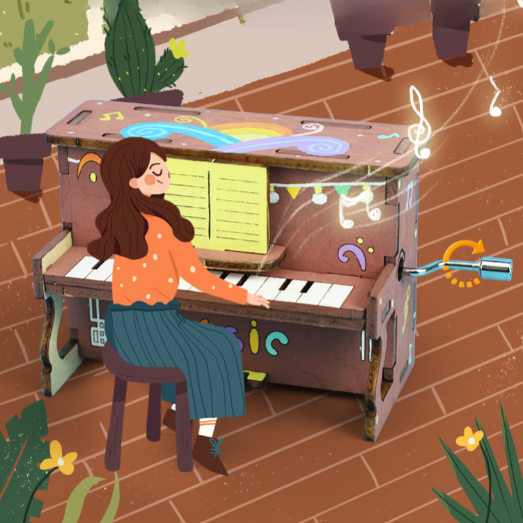 Piano Music Box