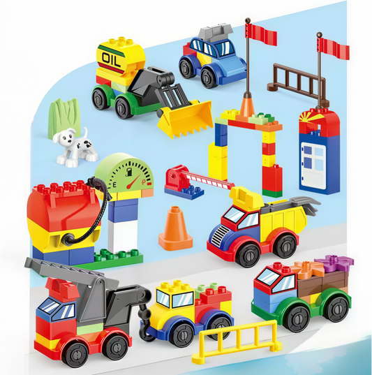 165-Piece Car Building Set