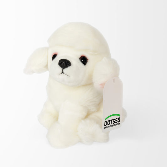 DOTSSS CHILDREN’S MUSEUM/DOTSSS Elegant Puppy Plush Toy