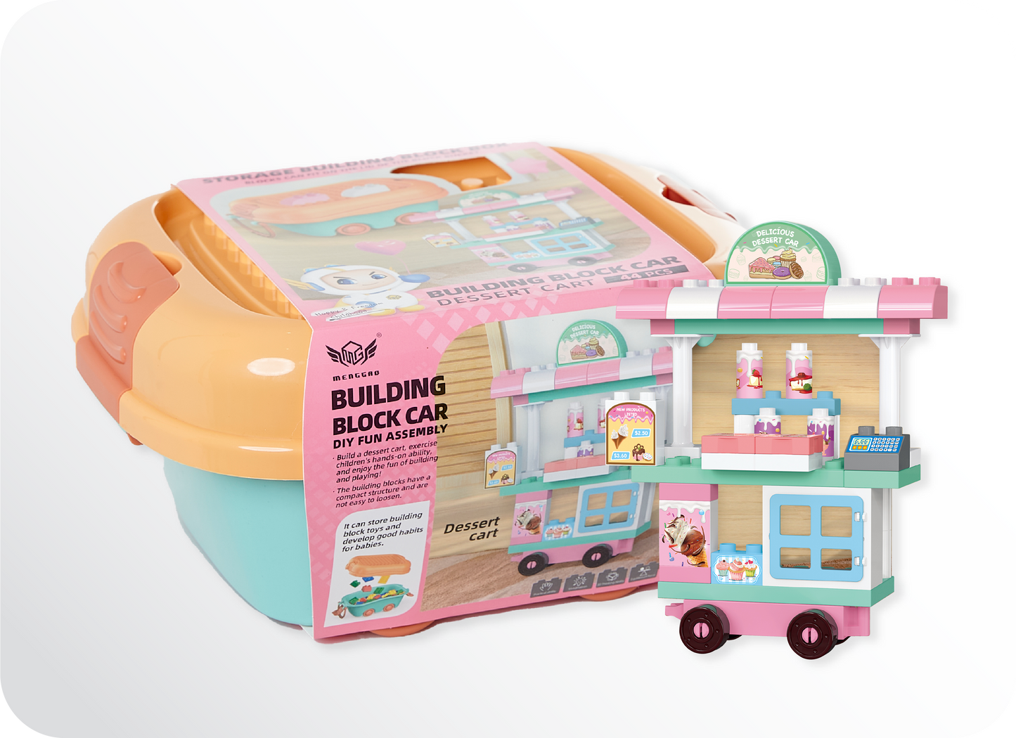 44-Piece Large Block Dessert Truck