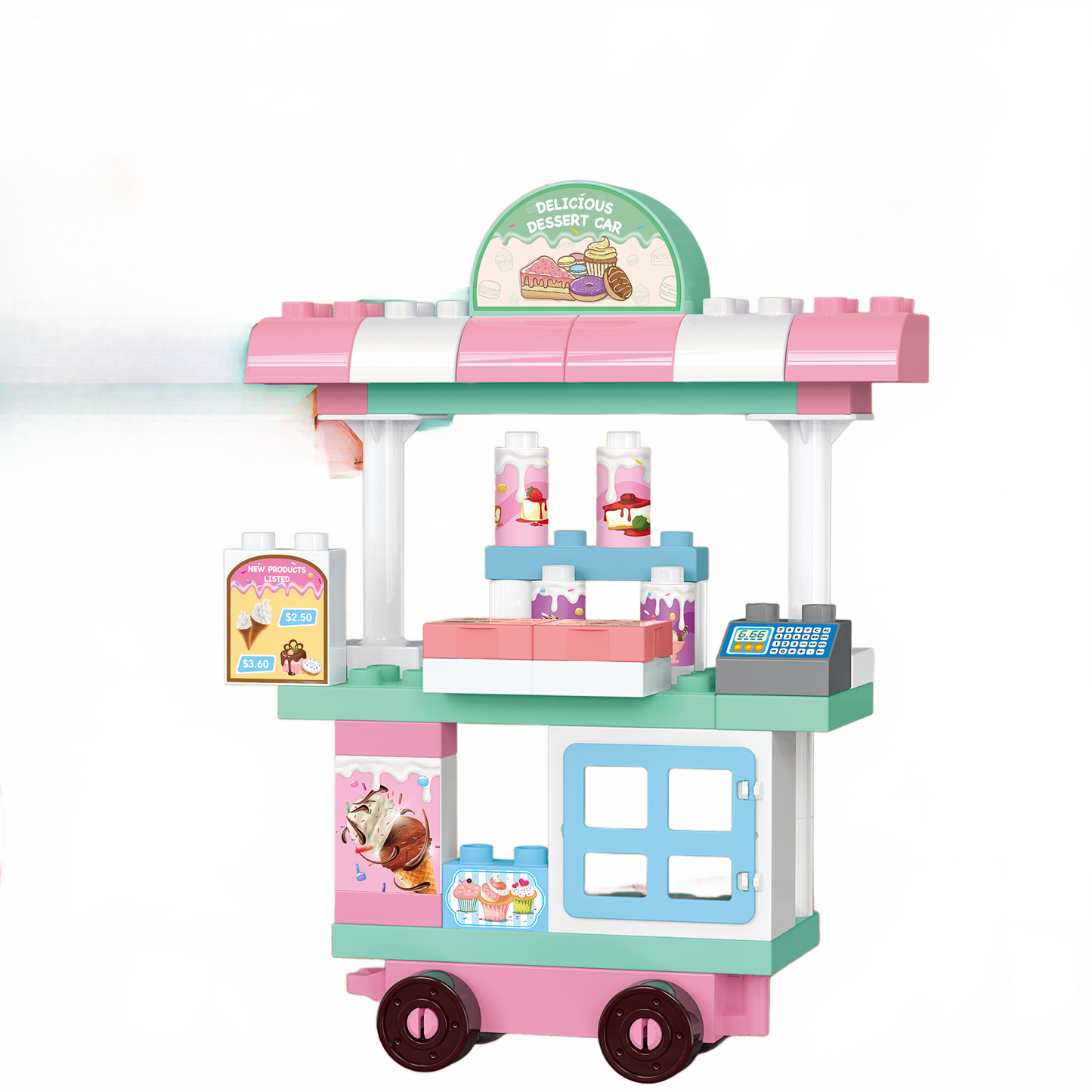 44-Piece Large Block Dessert Truck