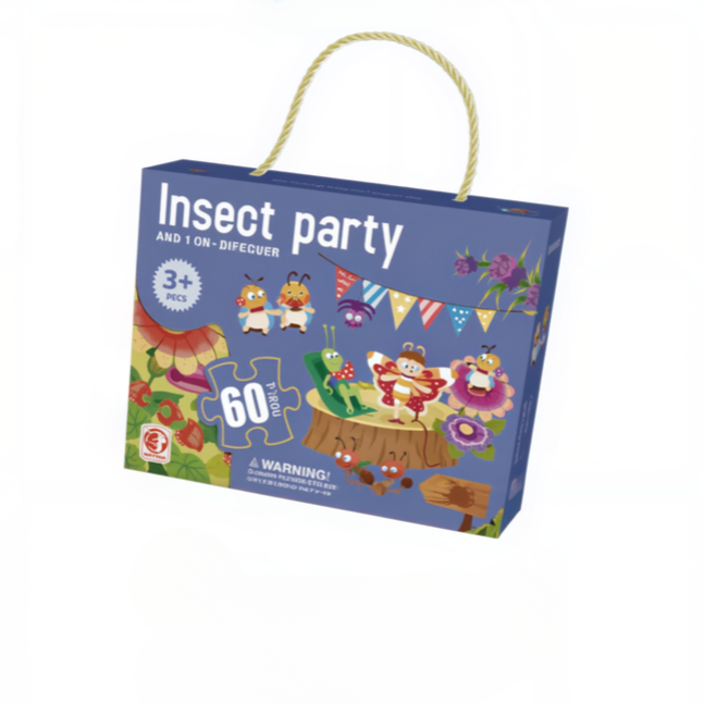 Bug Party 60-Piece Puzzle