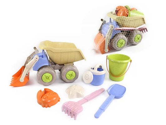 Straw Material Beach Car Set (7PC)