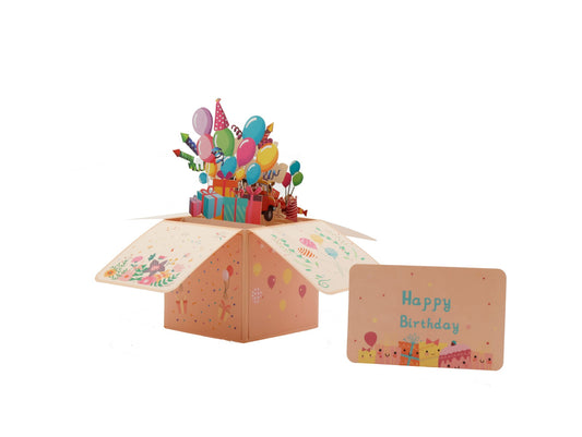 Birthday Pop-Up Box