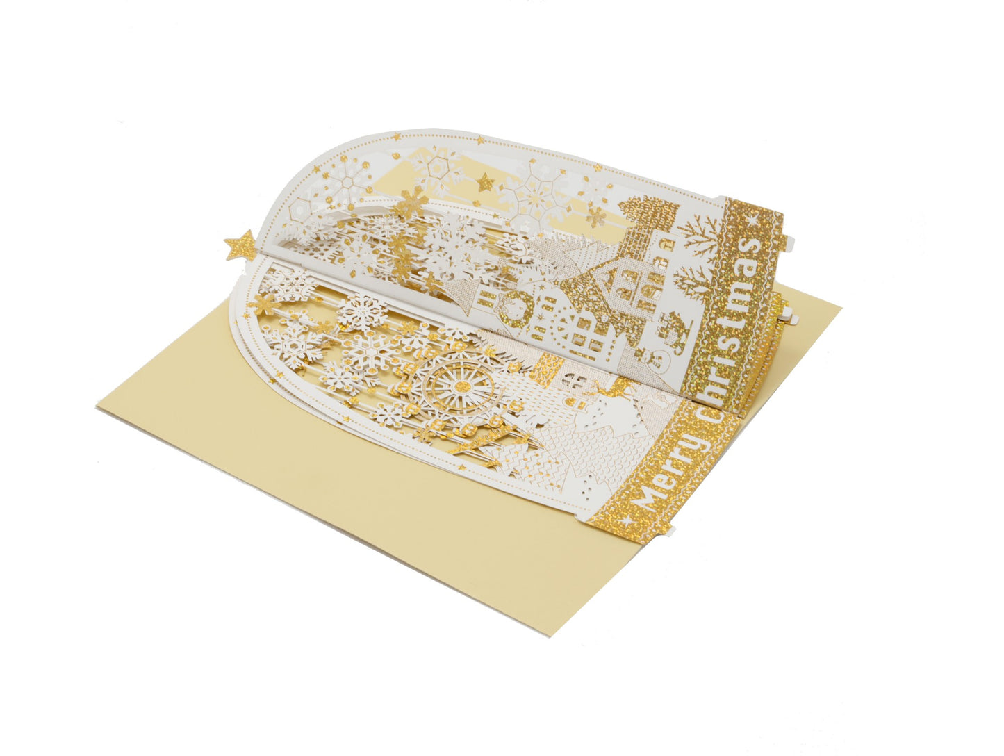 Golden Snow Globe