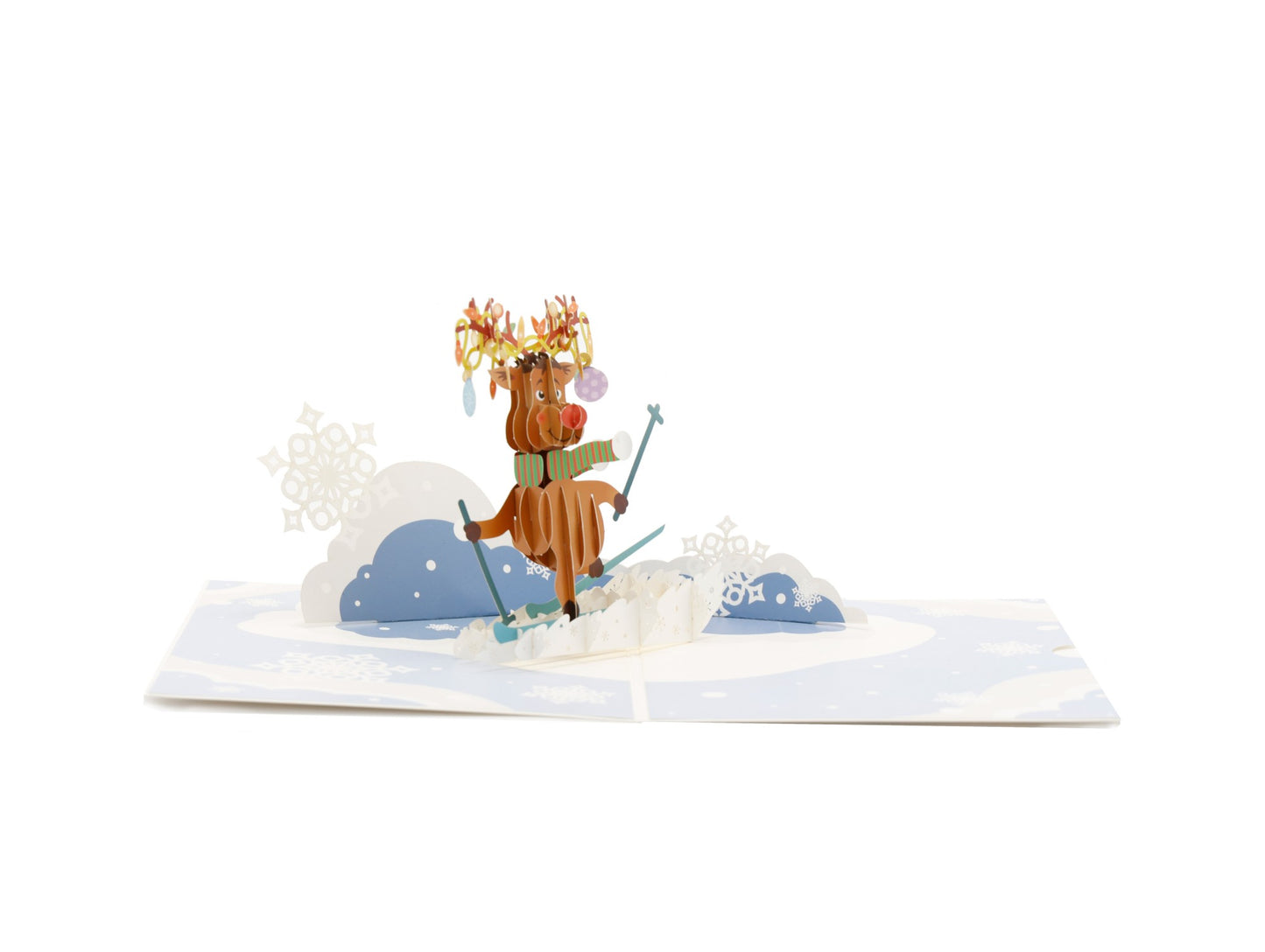 Skiing Reindeer