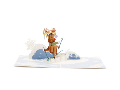 Skiing Reindeer