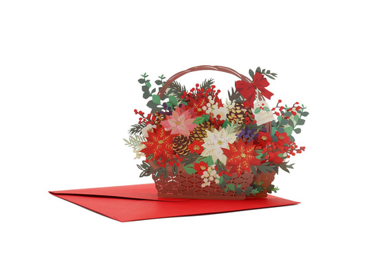 Holiday Flower Basket(2)