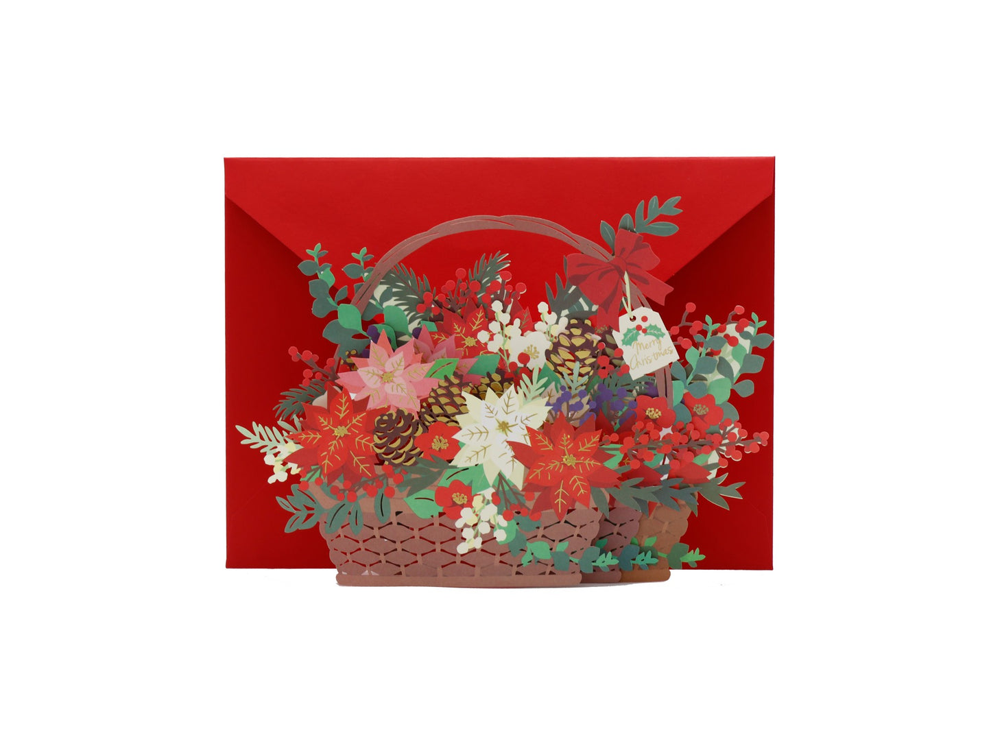 Holiday Flower Basket(2)