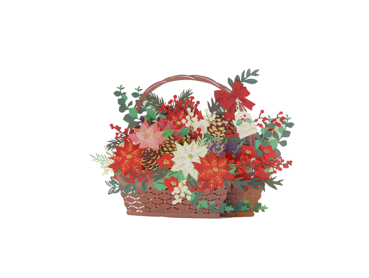 Holiday Flower Basket(2)