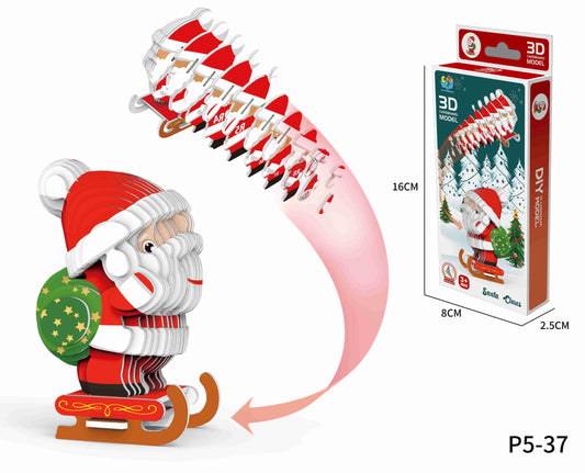 3D Santa Claus Puzzle