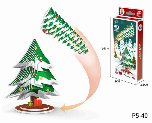3D Christmas Tree Puzzle