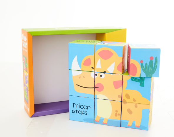 9-Grid 6-in-1 Dinosaur Puzzle
