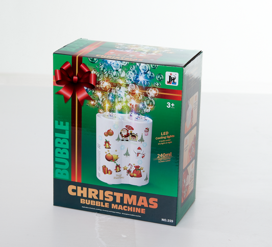 26-Hole Christmas Bubble Machine